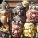 Svayambunath Impr Masken 114x114