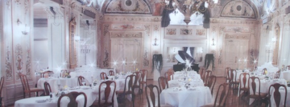 GR, Grand Restaurant, Hotel Kronenhof, eröffnet 1872, Pontresina

